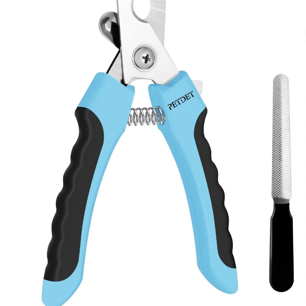 Blue Dog Nail Clippers with File